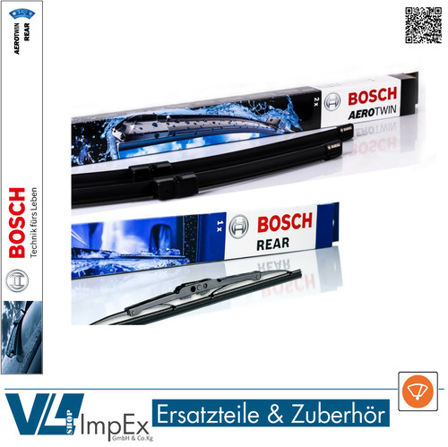 Bosch wischer set - wischer-set, vorne+hinten